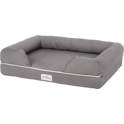 PetFusion Memory Foam Dog Bolster