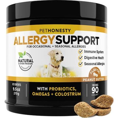 PetHonesty AllergySupport Peanut Butter Flavored Soft Chews