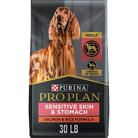 Purina Pro Plan Adult Sensitive Skin & Stomach Salmon & Rice Formula Dry Dog Food
