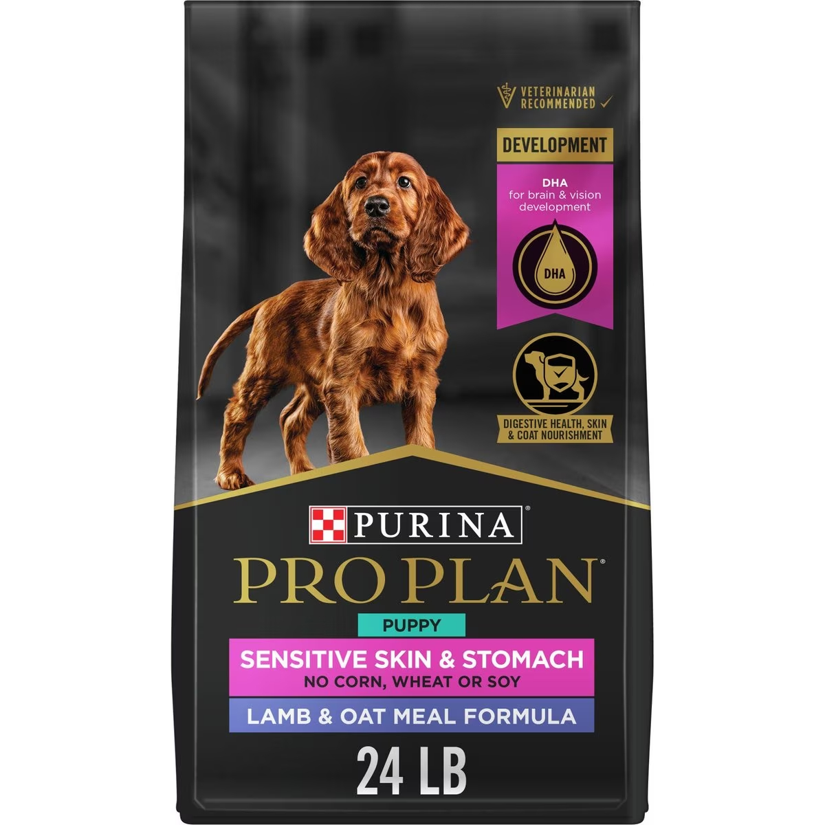Purina Pro Plan Puppy Sensitive Skin & Stomach Lamb & Oatmeal Dry Dog Food