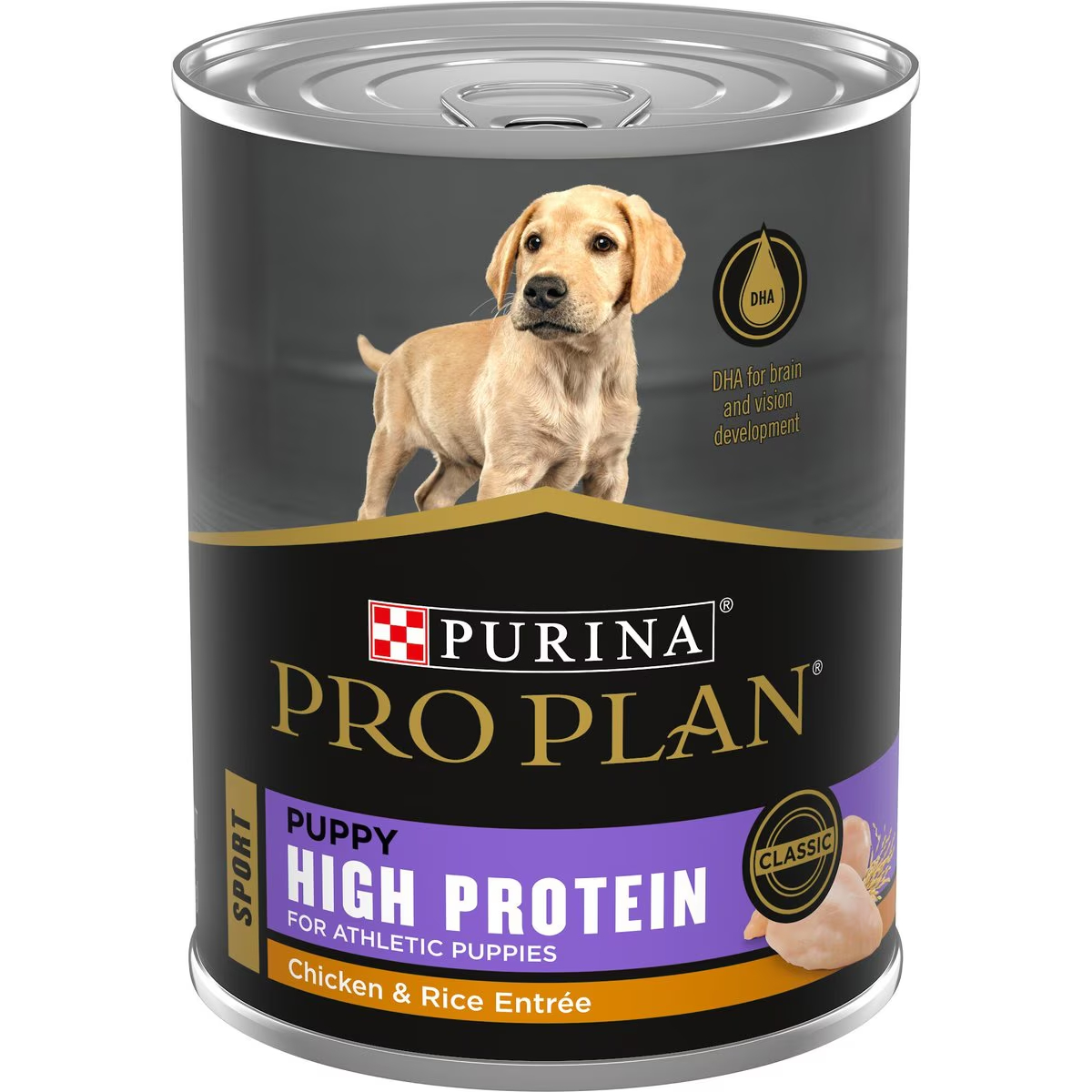 Purina Pro Plan Sport Puppy High Protein Chicken & Rice Wet Dog Food