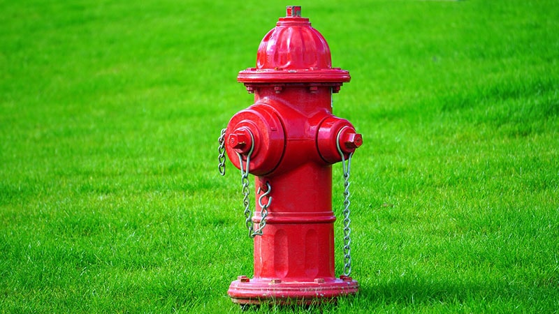 Red Fire Hydrant