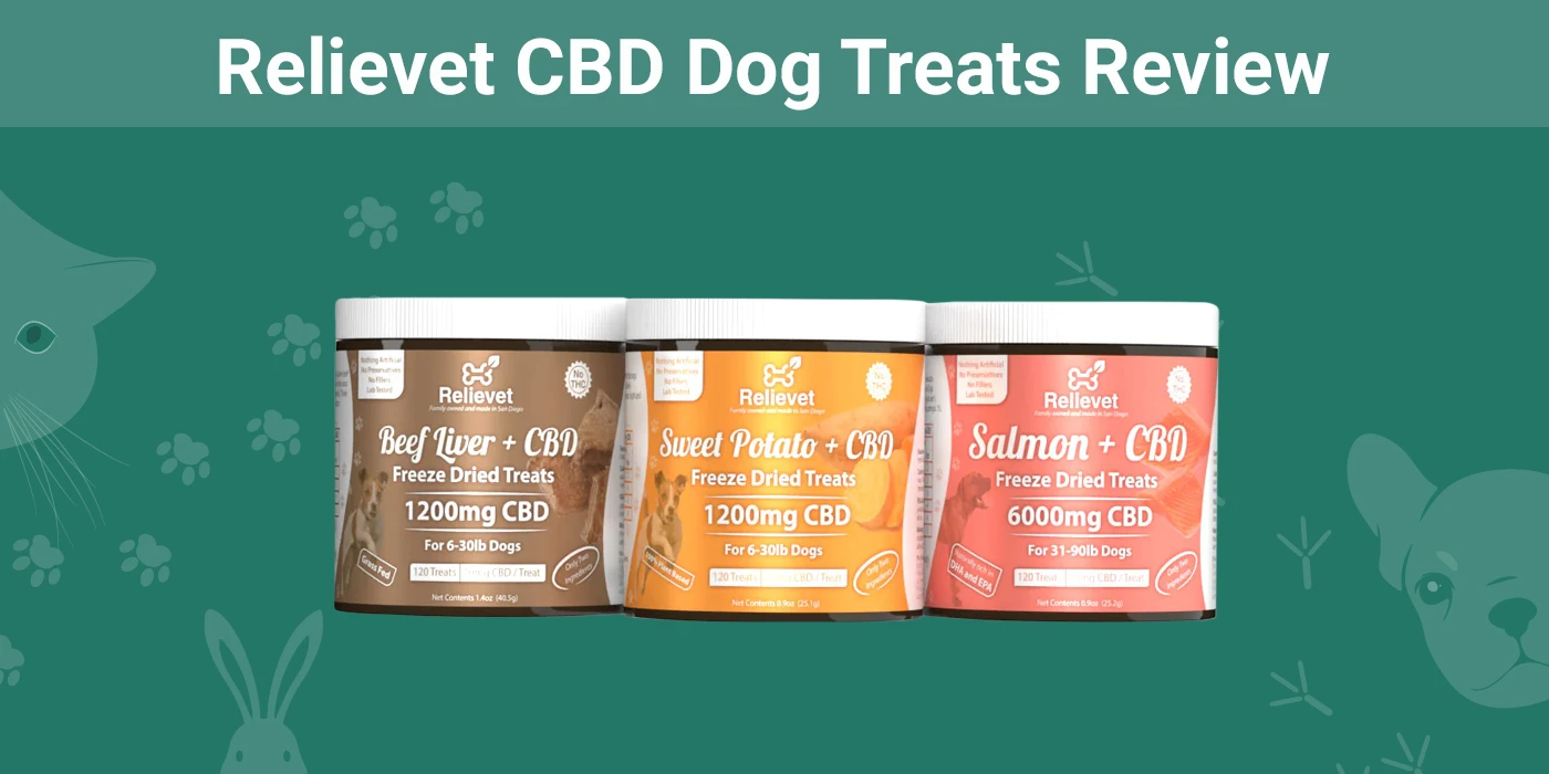 Relievet CBD Dog Treats - Featured Image