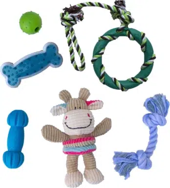 Rocket & Rex puppy chew toy variety pack