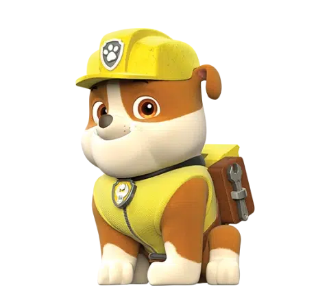 Rubble Paw Patrol Spin Master Ltd Close Up