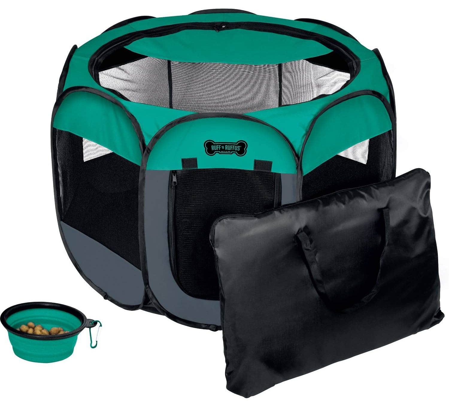 Ruff' N Ruffus Portable Collapsible Dog Crate