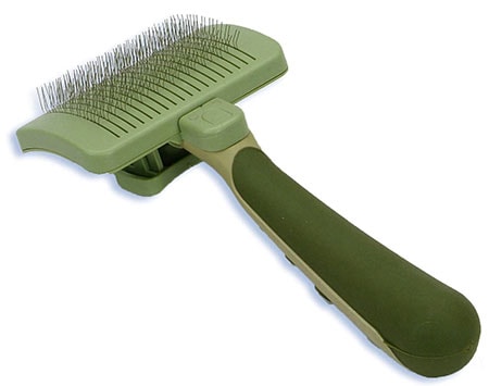 Safari Self-Cleaning Slicker Brush for Dogs