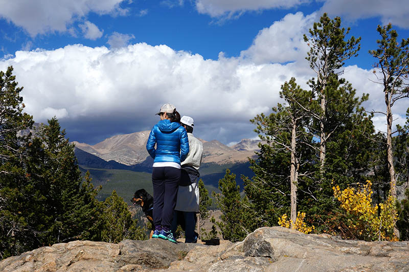 Scenic Overlook in Rocky Mountain National Park