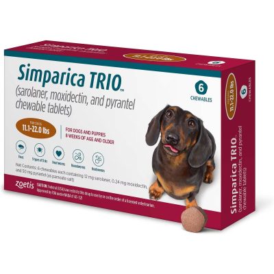 Simparica Trio Chewable Tablet for Dogs