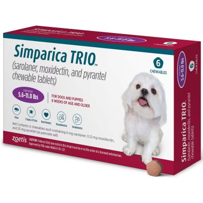 Simparica Trio Chewable Tablet for Dogs