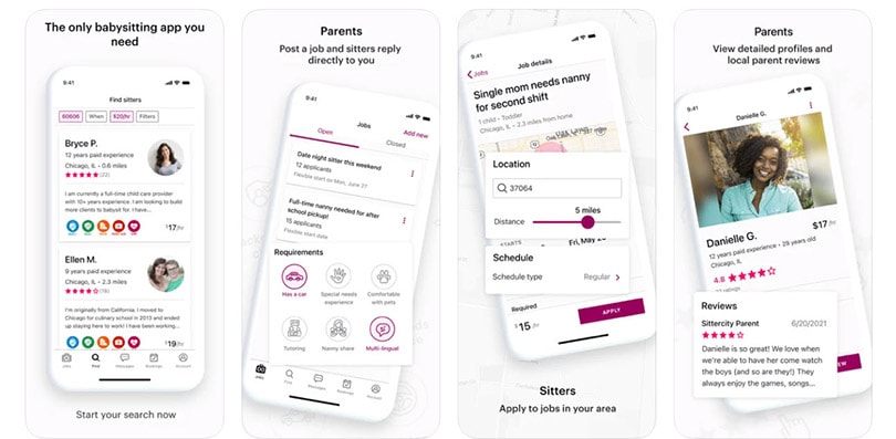 Sitter City ios app