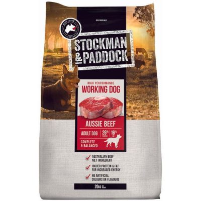Stockman And Paddock Dry Beef Dog Food