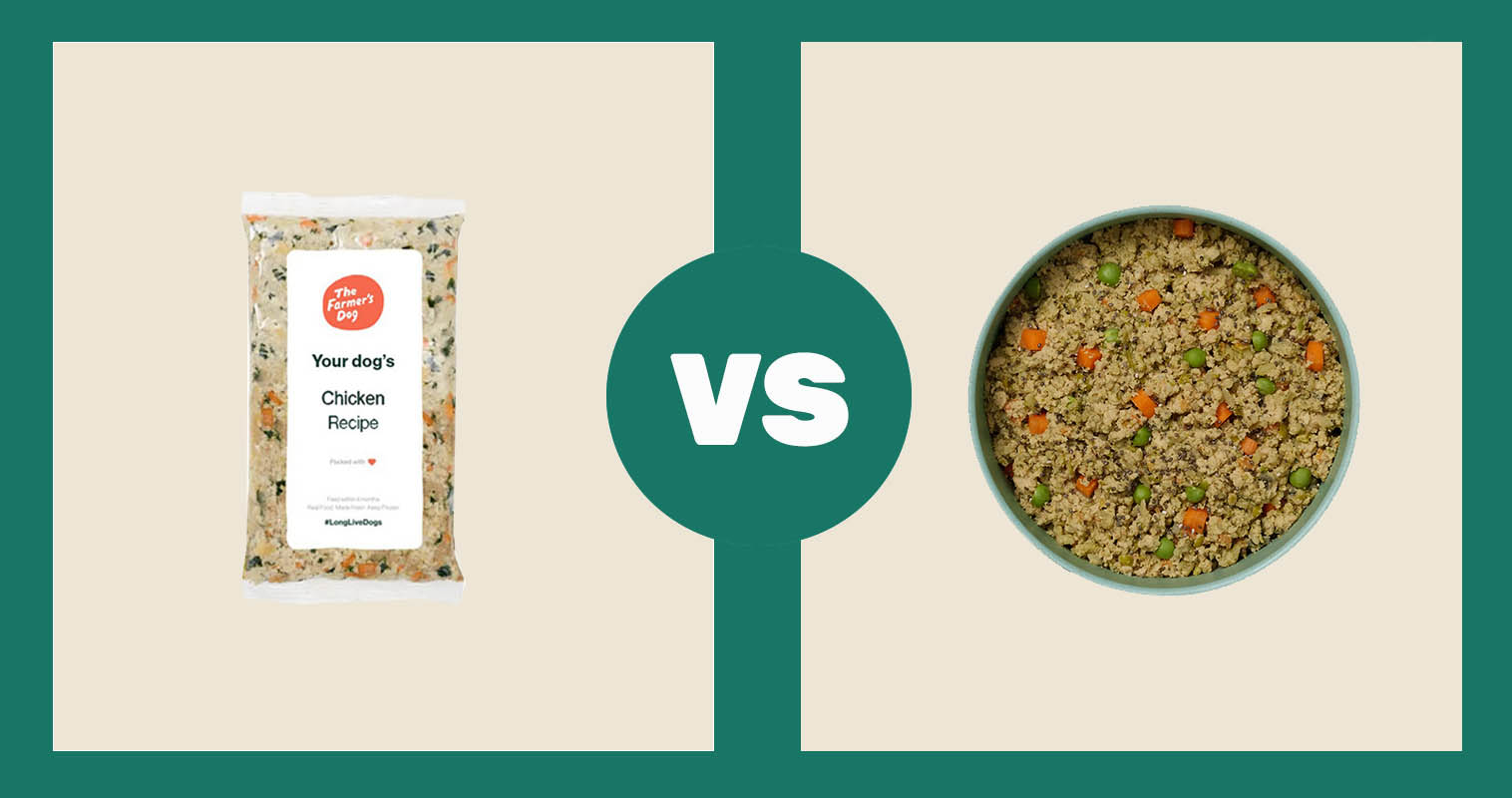 The Farmer’s Dog Fresh Chicken Recipe vs Ollie’s Fresh Chicken