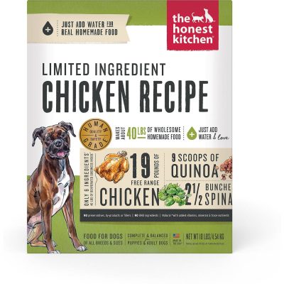 The Honest Kitchen Limited Ingredient Diet Chicken Recipe Dehydrated D