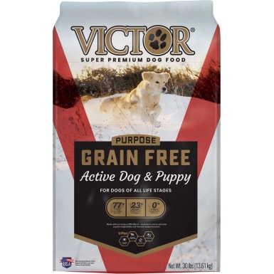 VICTOR Purpose Active Dog & Puppy Formula Grain-Free Dry Dog Food