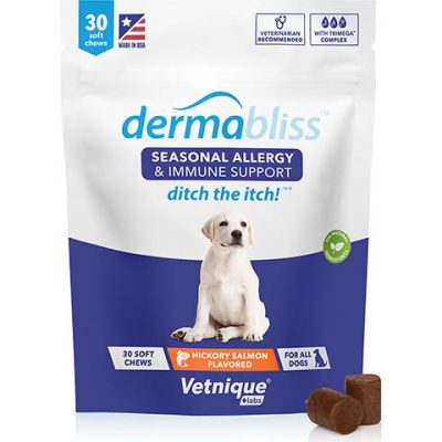Vetnique Labs Dermabliss Allergy & Immune Salmon Flavored