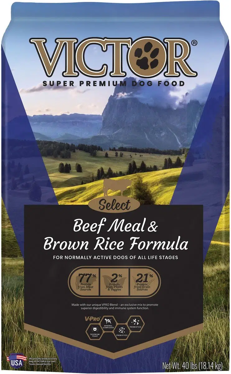 Victor Select Beef Meal & Brown Rice Dry Dog Food