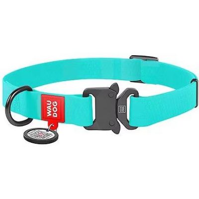 WAUDOG Glows In The Dark Waterproof Dog Collar