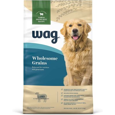 Wag Wholesome Grains Dry Dog Food (Chicken, Salmon, Beef, Lamb & Brown