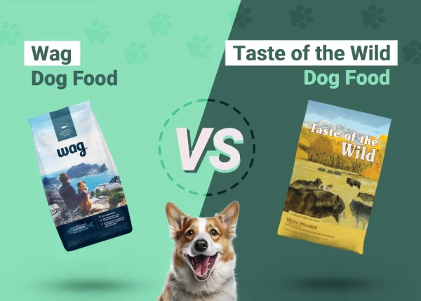 Wag vs Taste of the Wild Dog Food - Featured Image