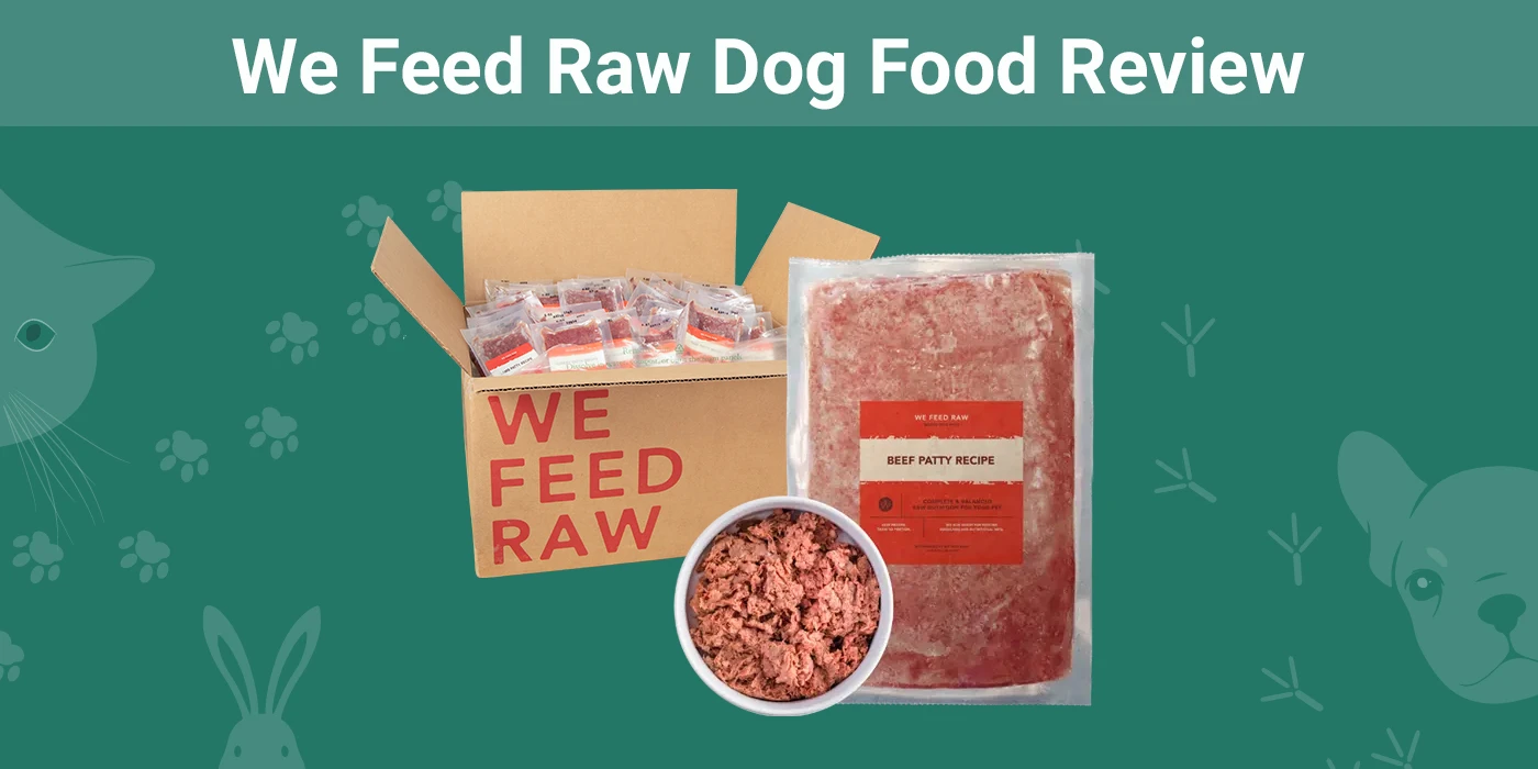 We Feed Raw Dog Food - Featured Image
