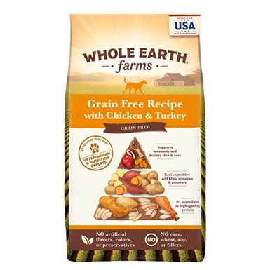 Whole Earth Farms Grain-Free Chicken & Turkey 