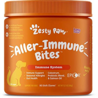 Zesty Paws Aller-Immune Lamb Flavored Soft Chews