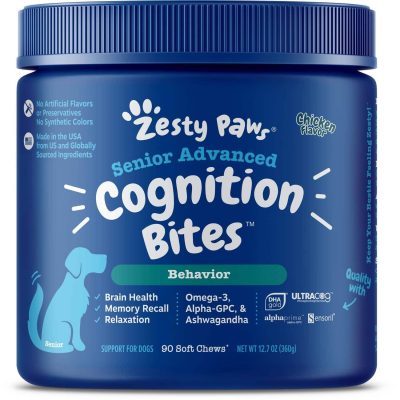 Zesty Paws Senior Advanced Cognition Bites