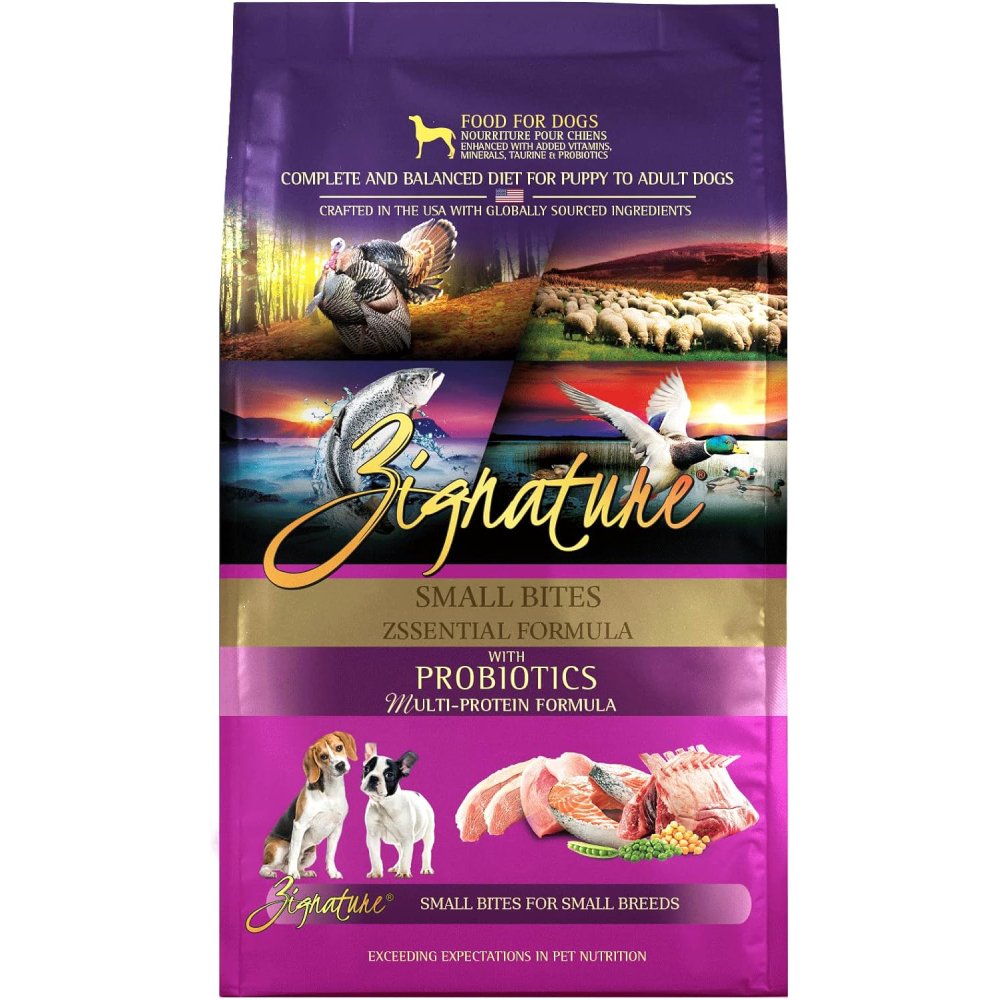 Zignature Zssential Limited Ingredient Formula Small Bites Dry Dog Food