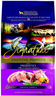 Zignature Zssential Multi-Protein Formula With Probiotics Dry Dog Food