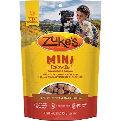 Zuke’s Mini Naturals Peanut Butter & Oats Recipe