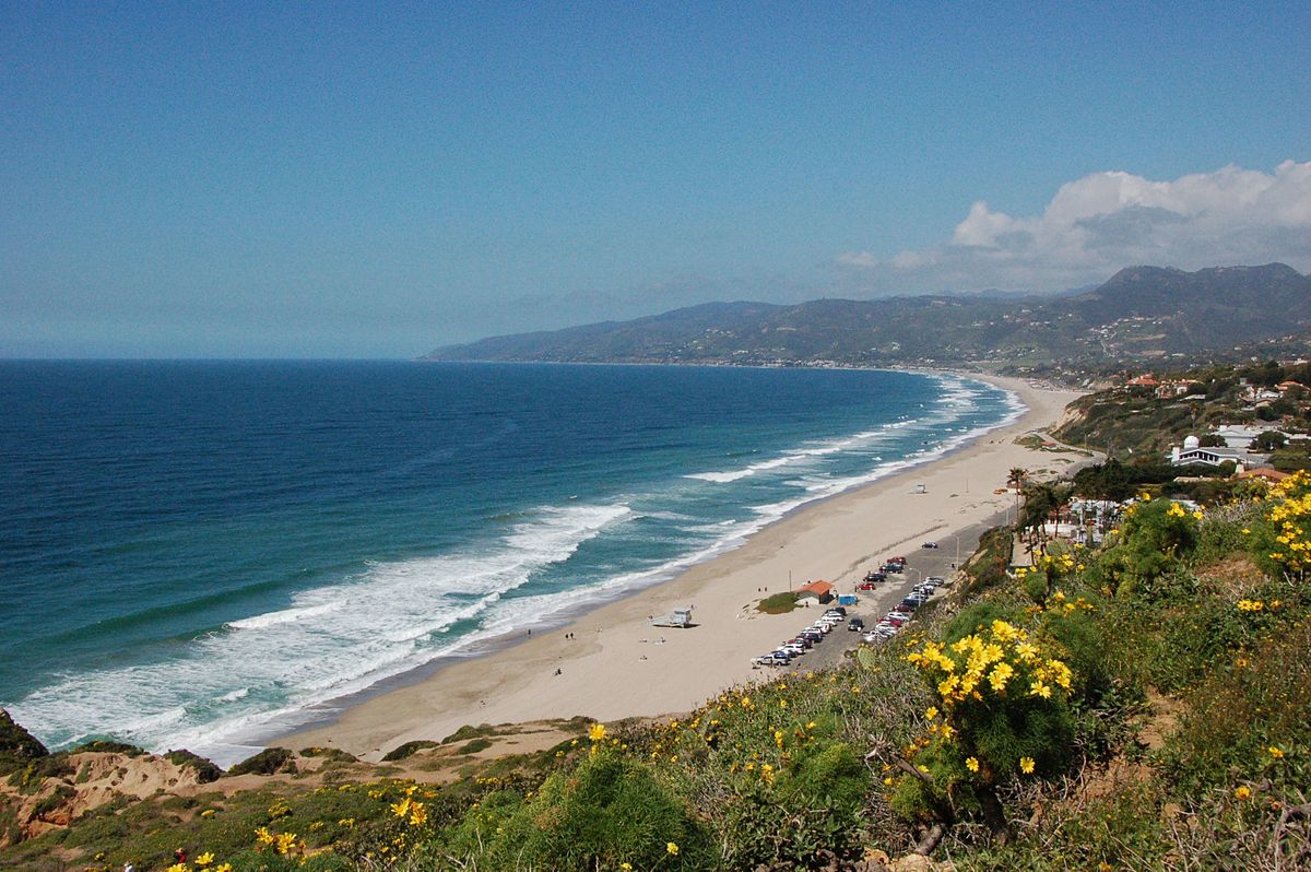 Zuma Beach View From Point Dume