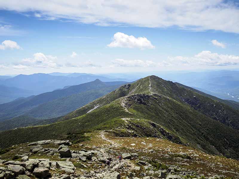 appalachian trail on sunny