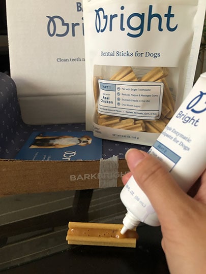 bark bright dental stick