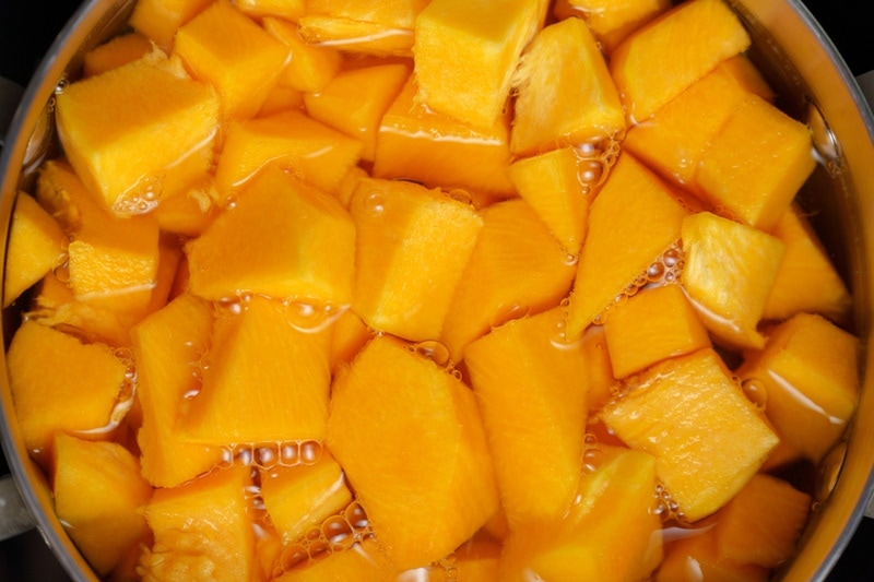boiled squash
