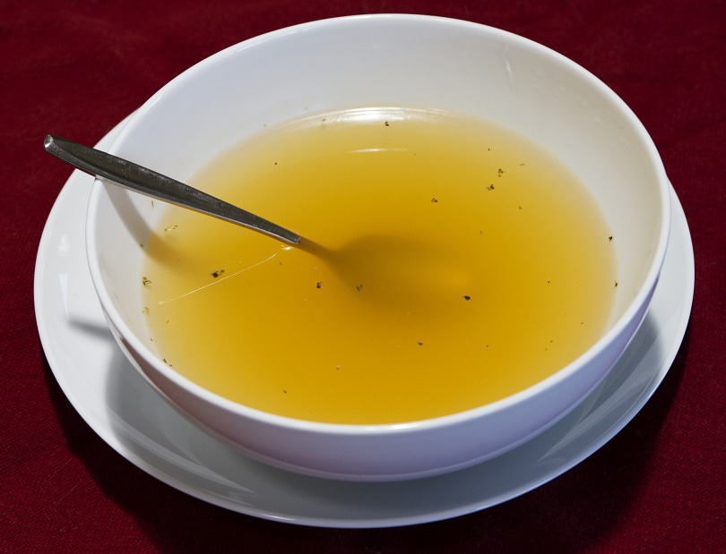 clear broth