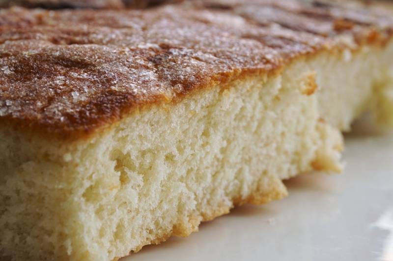 close up of a cornbread