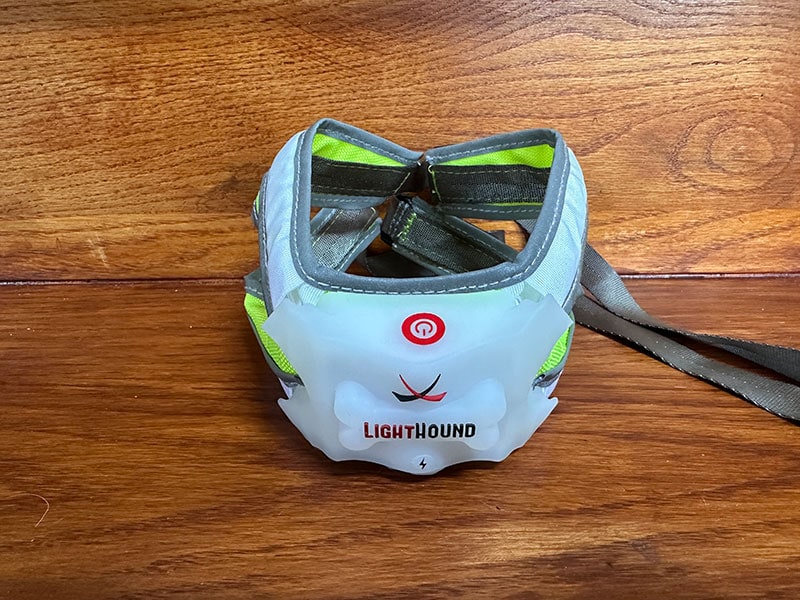 close up of noxgear lighthound harness