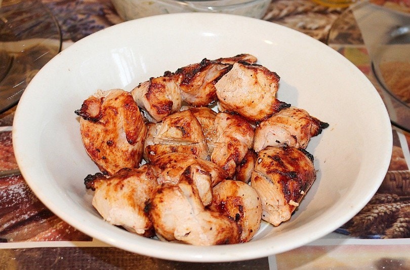 cooked chicken