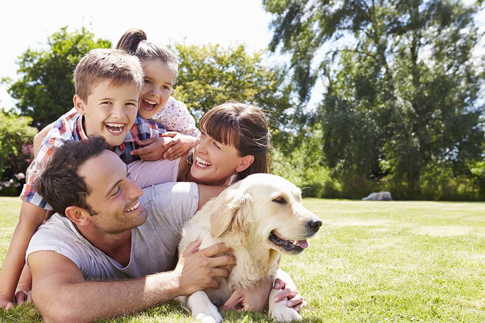 family-with-dog