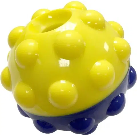 fouFIT Mini Bumper Treat Dispensing Ball Dog Toy