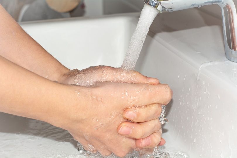 hand washing