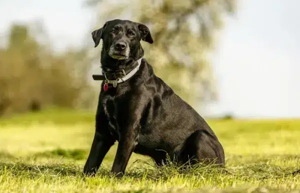 labrador corso mixed breed dog