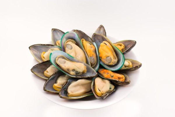 mussels on a plate
