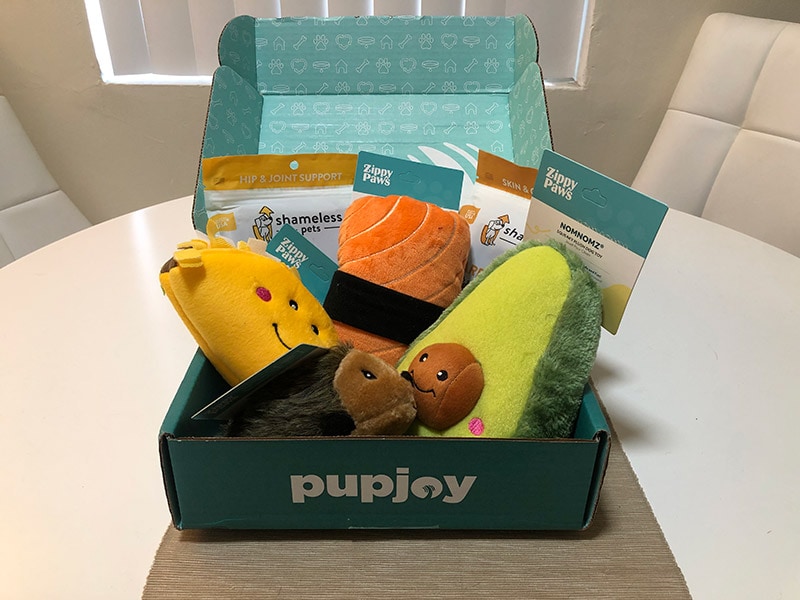 pupjoy subscription box contents