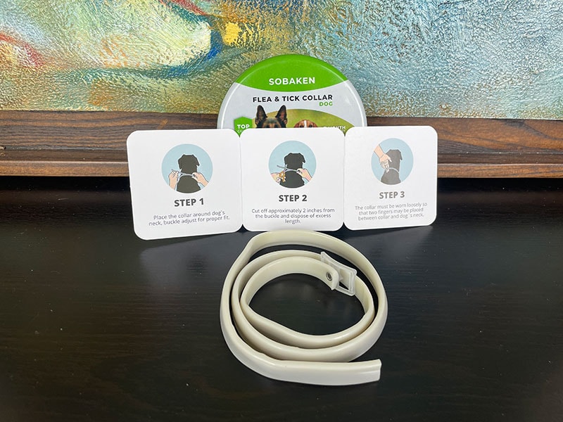 sobaken flea and tick collar contents
