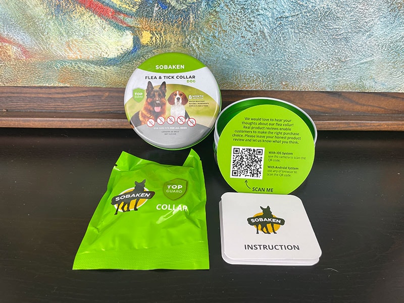 sobaken flea and tick collar for dogs