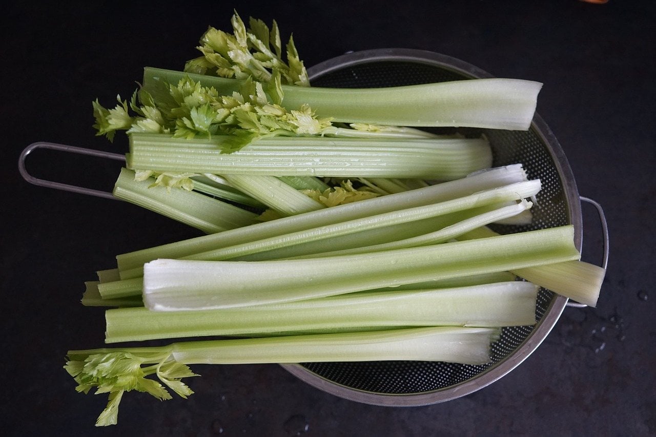 stalks of celery