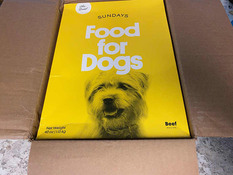 sundays for dogs chicken recipe in a box