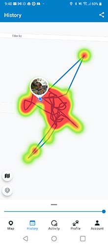 tractive mobile app